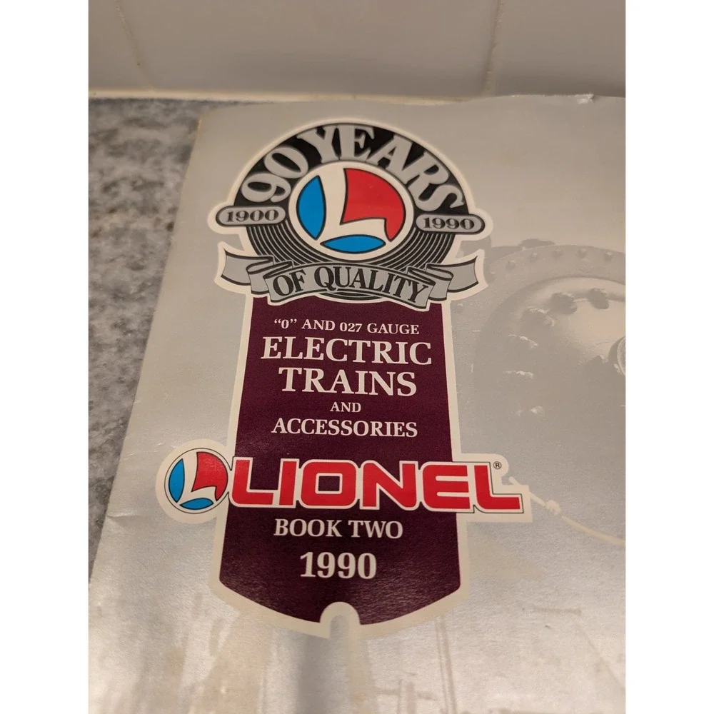 1990 Lionel Electric Trains and Accessories Catalog - Book‎ Two